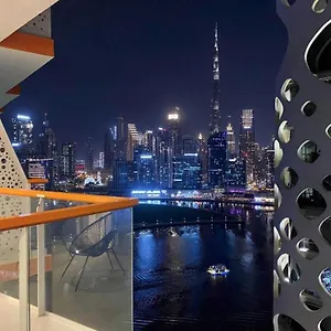  شقة Cobalt With Burj Khalifa View- Suiteable الإمارات العربية المتحدة